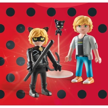 Figuras Acción Niños - Playset Playmobil Miraculous 11 Piezas