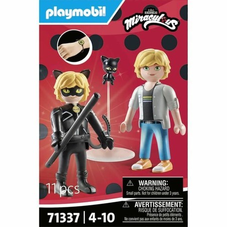 Figuras Acción Niños - Playset Playmobil Miraculous 11 Piezas