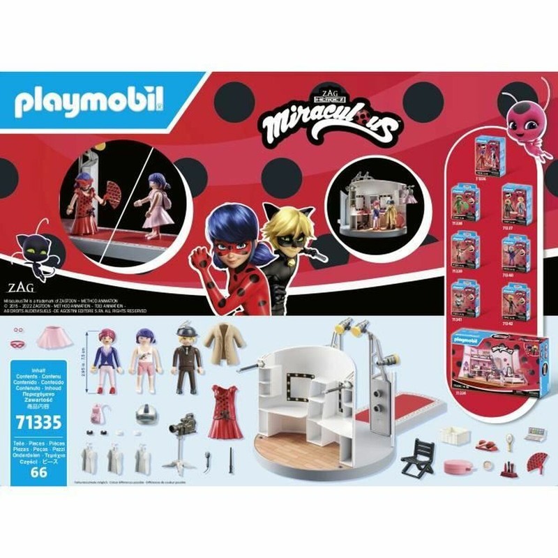 Figuras Acción Niños Playmobil Miraculous Ladybug Set