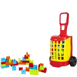 Juguetes Construcción Niños – Set Trolley 32 Piezas - Compra online en MegaJuguetes