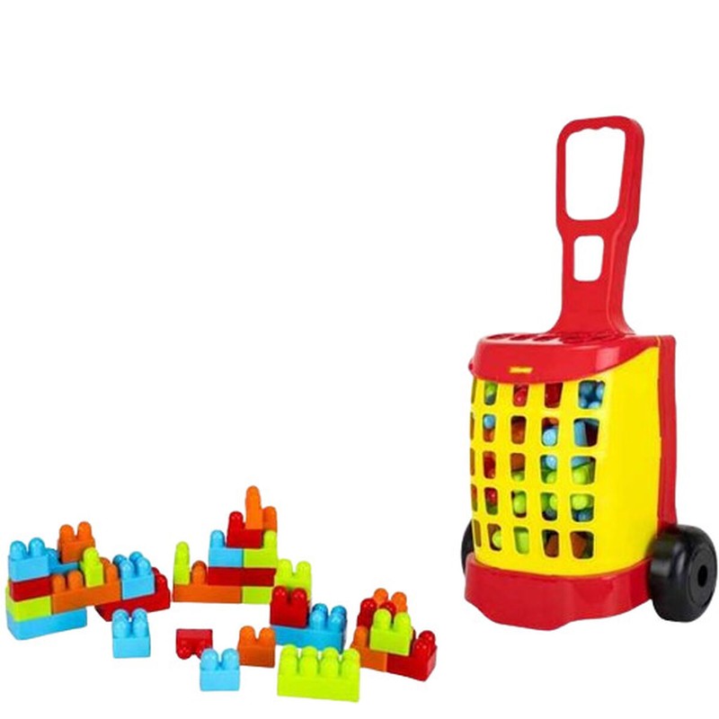 Juguetes Construcción Niños – Set Trolley 32 Piezas - Compra online en MegaJuguetes