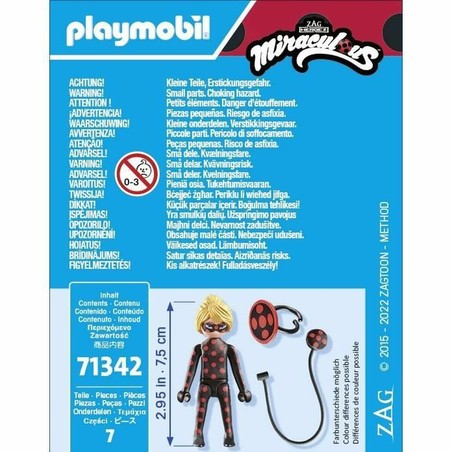 Figuras Acción Niños Playmobil Miraculous 71342 Playset
