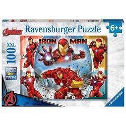 Puzzle Infantil Ravensburger Iron Man 100 Piezas - Compra online en MegaJuguetes