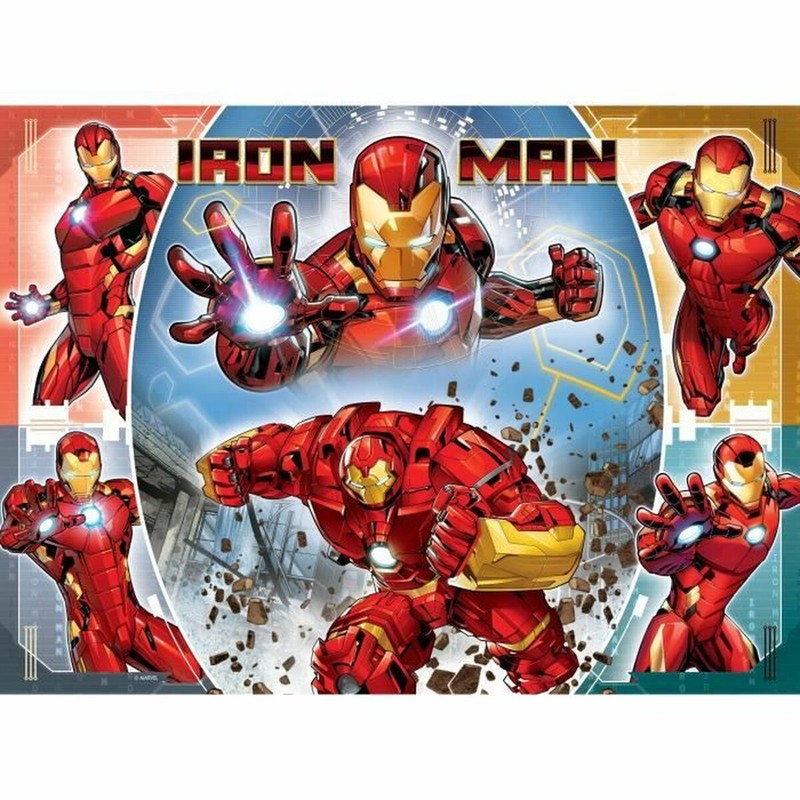 Puzzle Infantil Ravensburger Iron Man 100 Piezas