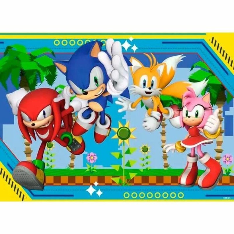 Puzzle infantil Ravensburger Sonic 100 Piezas