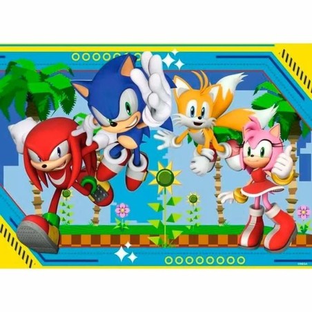 Puzzle infantil Ravensburger Sonic 100 Piezas