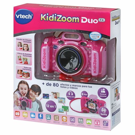 Juguetes Electrónicos Niños: Cámara Vtech Kidizoom Duo DX Rosa