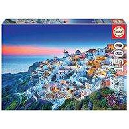 Puzzle Santorini 1500 Piezas Educa - Desafío para Adultos