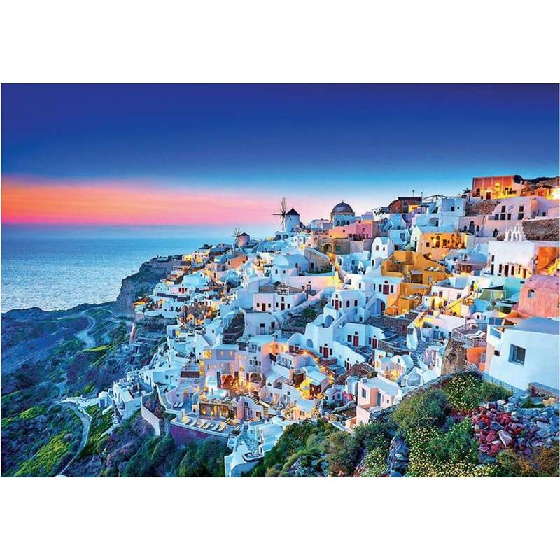 Puzzle Santorini 1500 Piezas Educa - Desafío para Adultos