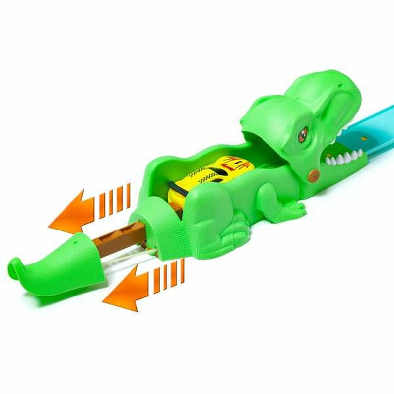 Coches Juguete Niños: Pista de Carreras Moltó Dinosaurio 107 cm