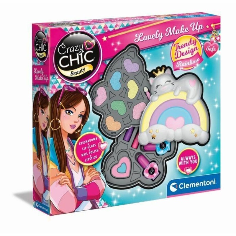 Disfraces Niños: Maquillaje Infantil Clementoni Crazy Chic - Compra online en MegaJuguetes