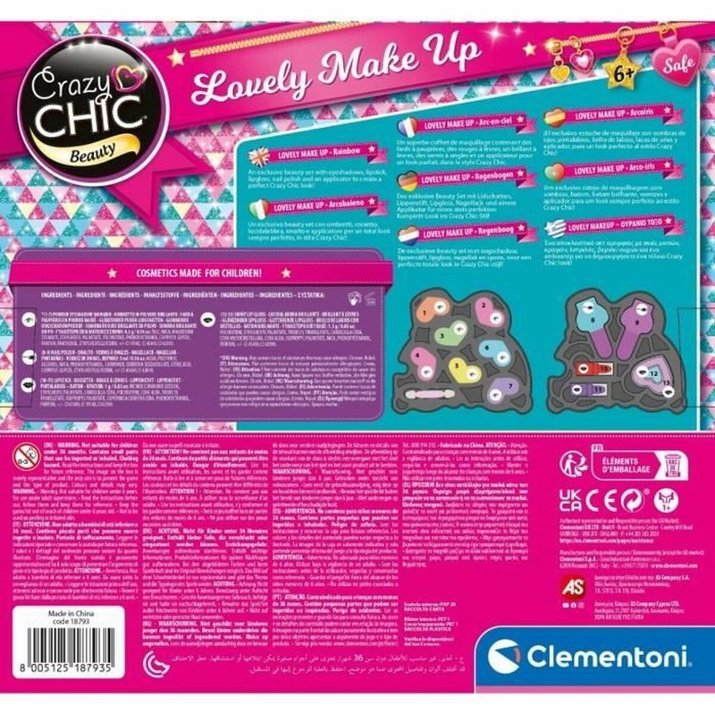 Disfraces Niños: Maquillaje Infantil Clementoni Crazy Chic
