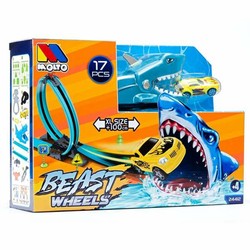 Coches Juguete Niños: Pista de Carreras Moltó Tiburón 107 cm - Compra online en MegaJuguetes