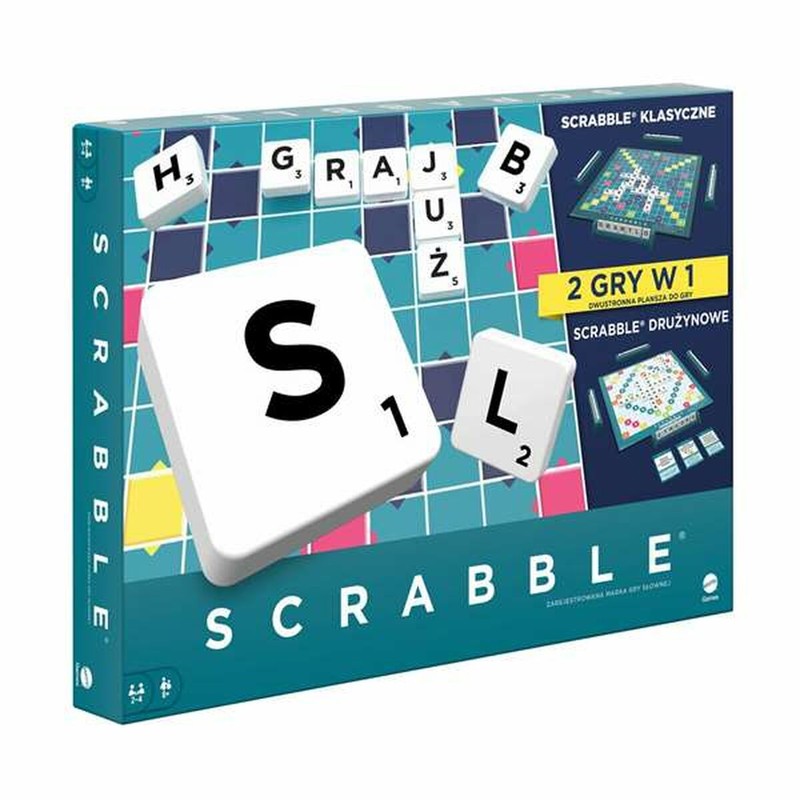 Juegos Mesa Niños Mattel Scrabble ES Clásico - Compra online en MegaJuguetes