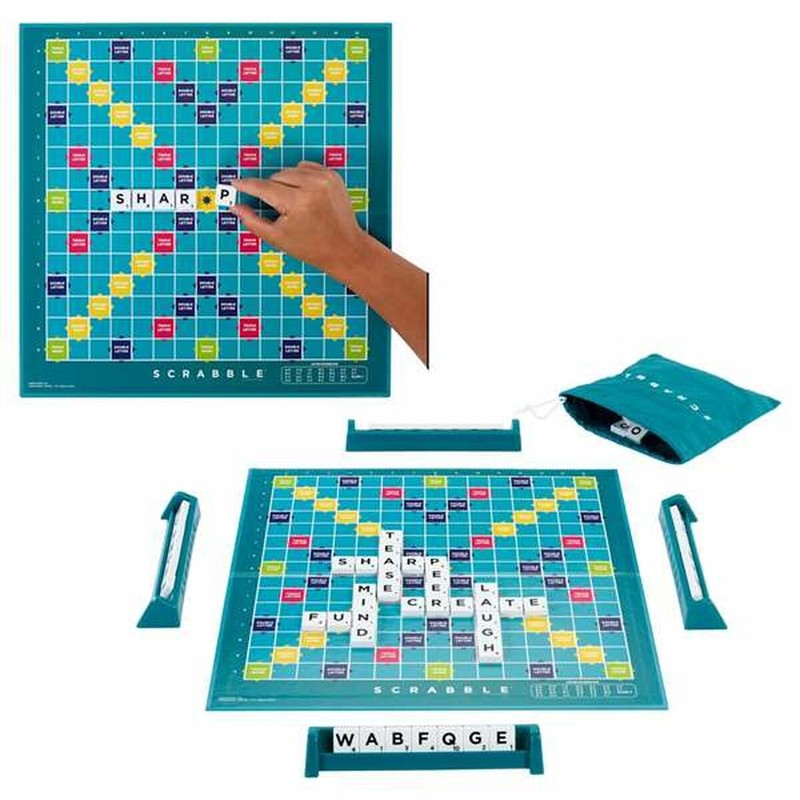 Juegos Mesa Niños Mattel Scrabble ES Clásico