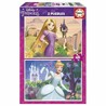 Puzzle infantil Disney Princess - Set 2 Rompecabezas - Compra online en MegaJuguetes