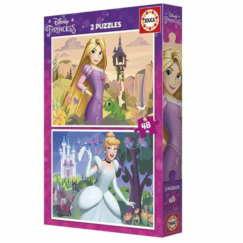 Puzzle infantil Disney Princess - Set 2 Rompecabezas