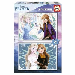 Puzzle Infantil Frozen | Set 2 Rompecabezas 20 Piezas - Compra online en MegaJuguetes