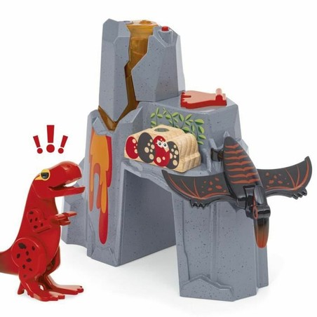 Figuras Acción Niños Brio: Volcán y Dinosaurio Eruptivo