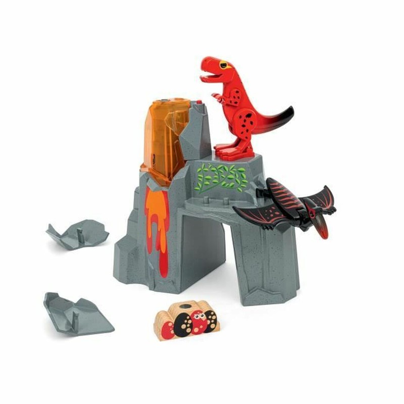 Figuras Acción Niños Brio: Volcán y Dinosaurio Eruptivo
