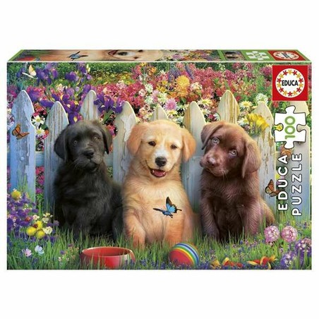 Puzzle Infantil Educa Doggies - 100 Piezas - Compra online en MegaJuguetes