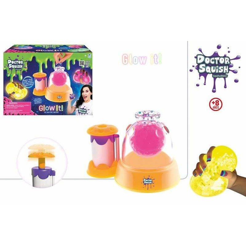 Kit manualidades infantil Squisy con plastilina colores
