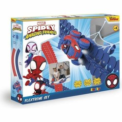 Coches Juguete Niños: Pista de Carreras Smoby Spidey Flextrem - Compra online en MegaJuguetes