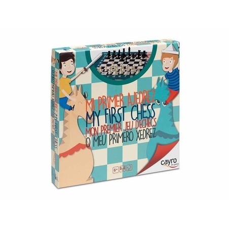 Juegos Mesa Niños: Ajedrez Educativo Cayro My First Chess