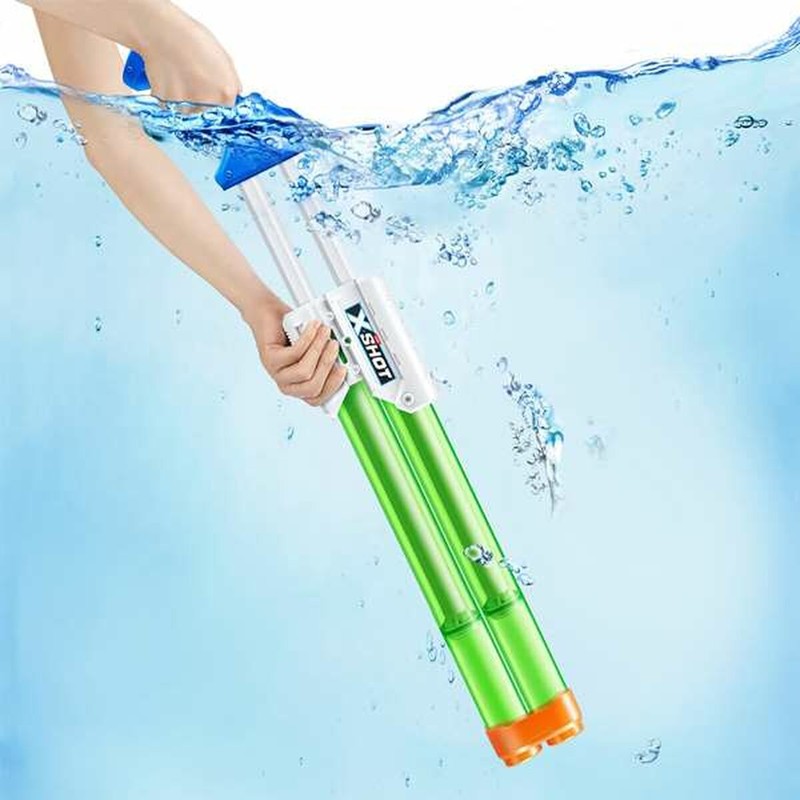Juguetes Exterior Niños: Pistola de Agua Zuru X-Shot Quad Stream Blaster