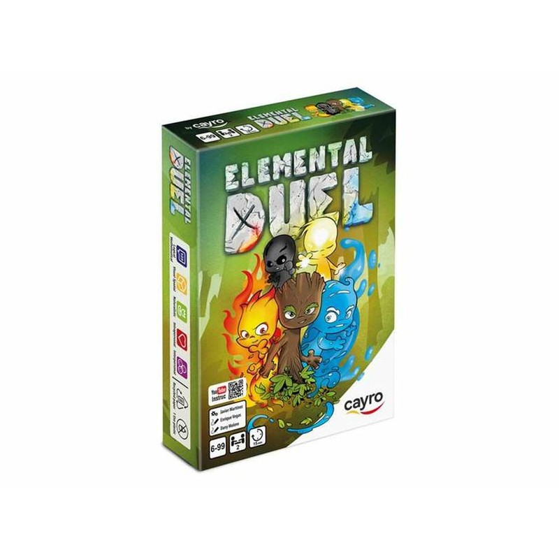 Juegos Mesa Niños Cayro Elemental Duel - Educativo y Estratégico - Compra online en MegaJuguetes