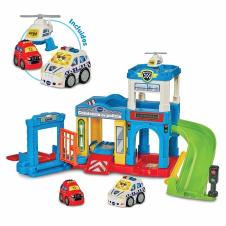 Coches Juguete Niños Vtech Tut Tut Bólidos - Playset Policía