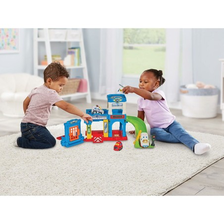 Coches Juguete Niños Vtech Tut Tut Bólidos - Playset Policía