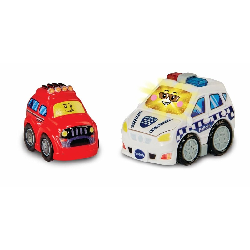 Coches Juguete Niños Vtech Tut Tut Bólidos - Playset Policía