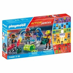 Figuras Acción Niños Playset Playmobil 71468 Bomberos - Compra online en MegaJuguetes