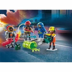 Figuras Acción Niños Playset Playmobil 71468 Bomberos - Compra online en MegaJuguetes 2