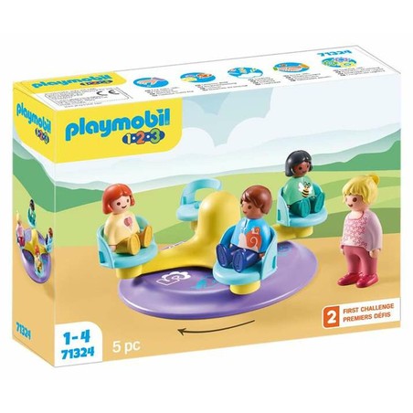 Playset Carrusel Playmobil: ¡Figuras Acción Niños para Aventuras! - Compra online en MegaJuguetes
