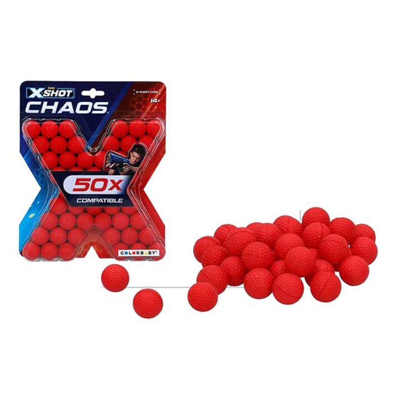 Bolas Pistola Zuru Recambio Espuma (50 uds) - Compra online en MegaJuguetes