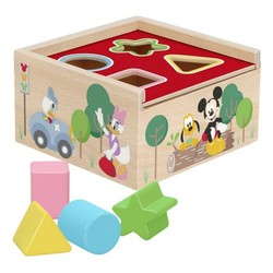 Juegos Mesa Niños: Cubo Disney de Madera Educativo (13 cm) - Compra online en MegaJuguetes