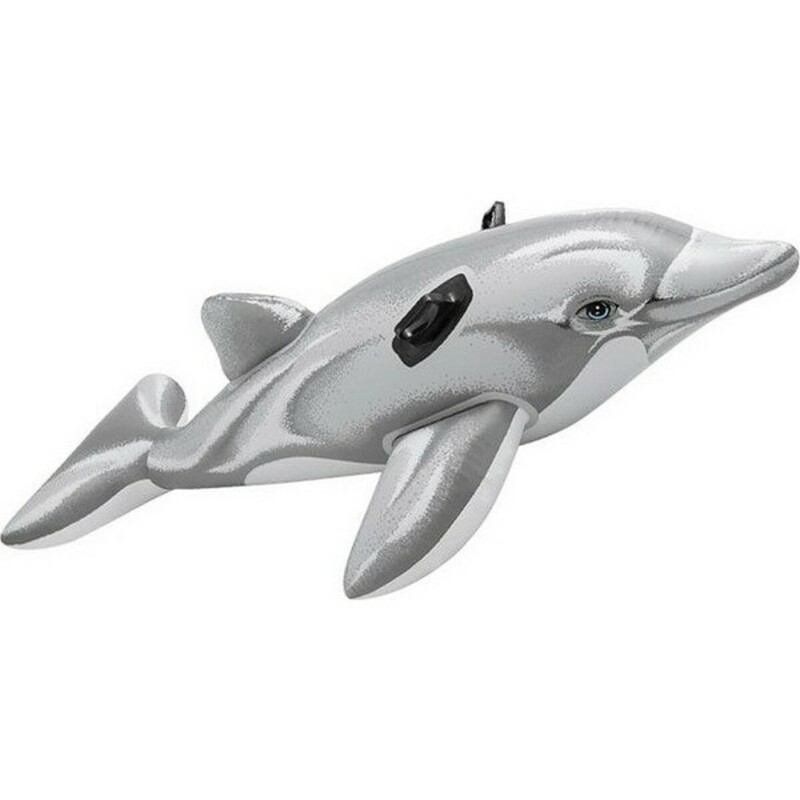 Juguetes exterior niños Intex: Figura Hinchable Delfín para Piscina - Compra online en MegaJuguetes