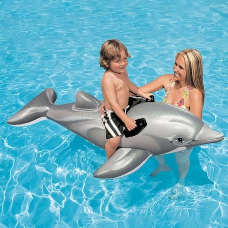 Juguetes exterior niños Intex: Figura Hinchable Delfín para Piscina