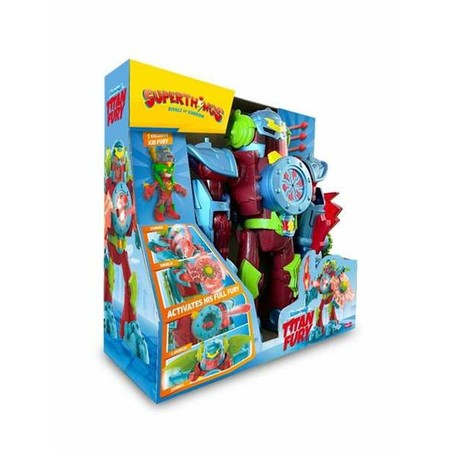 Juguetes construcción niños SuperThings Titan Fury playset