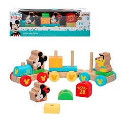Coches Juguete Niños: Tren Mickey & Minnie de Madera Disney - Compra online en MegaJuguetes