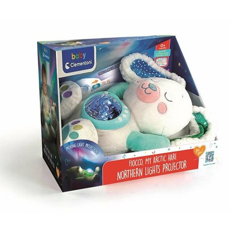 Peluche de actividades para bebé Clementoni Conejo, juguete sensorial