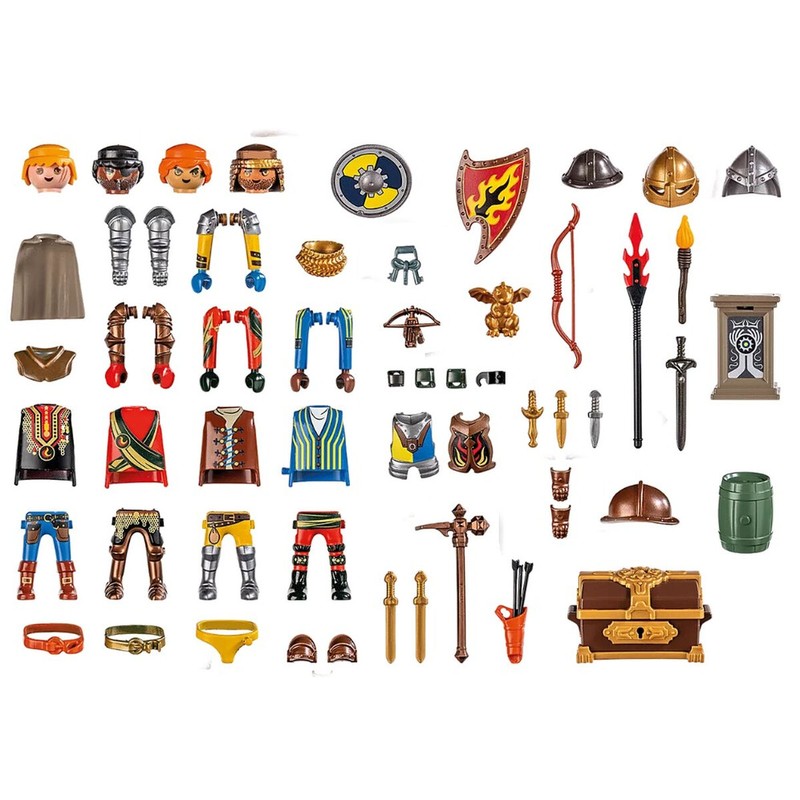 Figuras Acción Niños Playmobil Novelmore - Set 45 Piezas