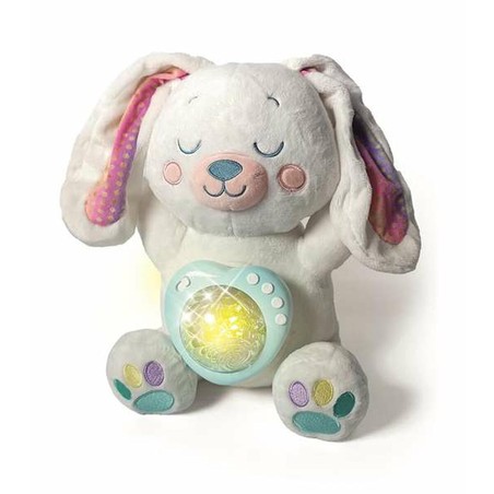 Juguete interactivo para recién nacido, peluche de conejo Clementoni