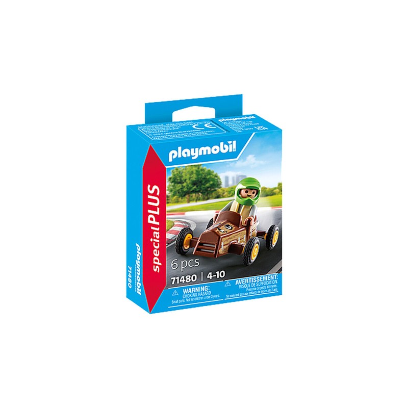 Figuras Acción Niños Playmobil Karting: Set de 6 Piezas - Compra online en MegaJuguetes