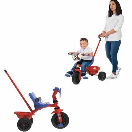 Juguetes exterior niños: Triciclo Smoby Spiderman Evolutivo