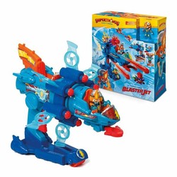 Juguetes construcción niños Playset SuperThings con muñeca y lanzador 2