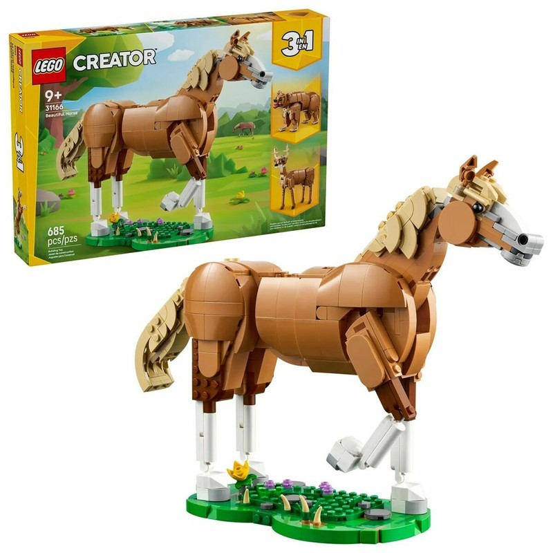 Juguetes Construcción Niños Lego Creator Caballo realista