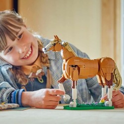 Juguetes Construcción Niños Lego Creator Caballo realista 2